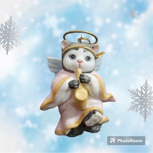 Kitty Cucumber Ornament by Schmid